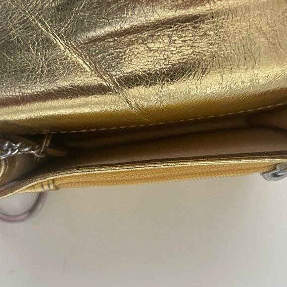 Genuine Leather RFID blocking Gold Wallet - Picture 8 of 11